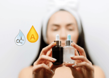 Salicilo rūgštis ir retinolis: ar juos galima naudoti kartu?