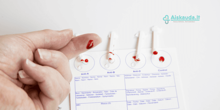 Kaip sužinoti savo kraujo grupę